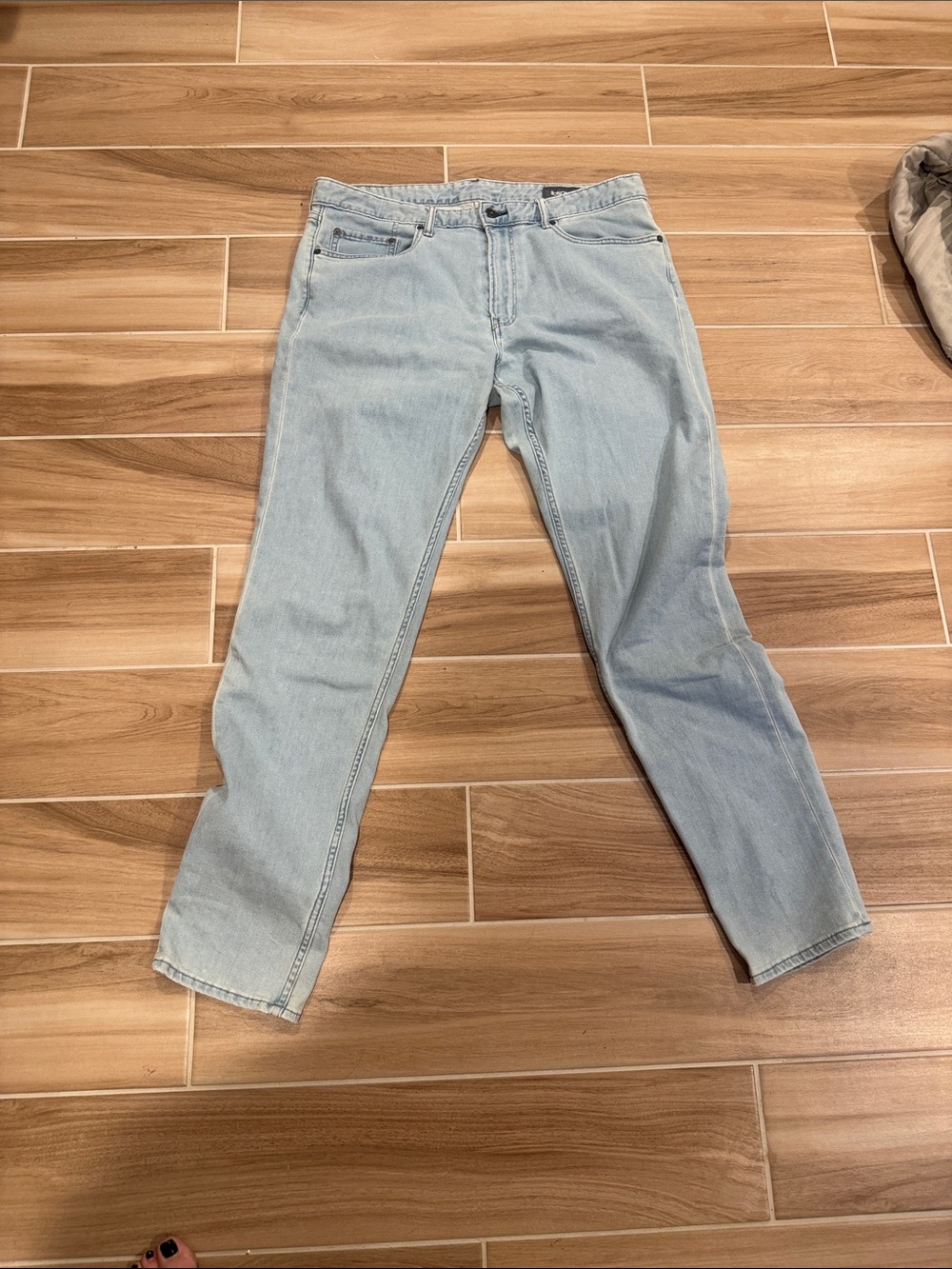 Bonobos Light Wash Straight Jeans
